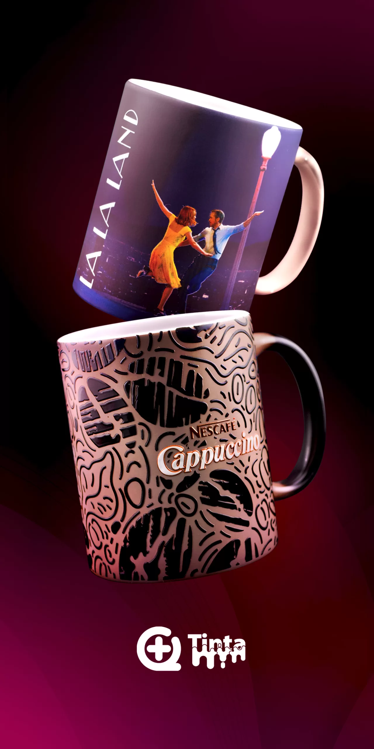 Tazas mágicas personalizadas